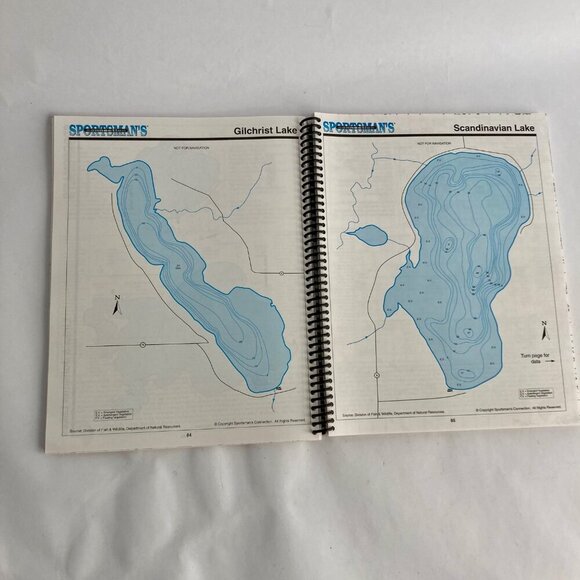 Sportsman's Connection Alexandria Area & Stearns-Todd Fishing Map Guide Book MN - Picture 5 of 6